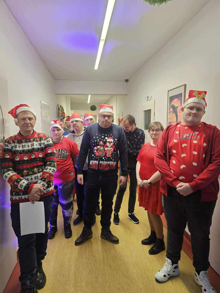 Mikołajki w WTZ Czersk